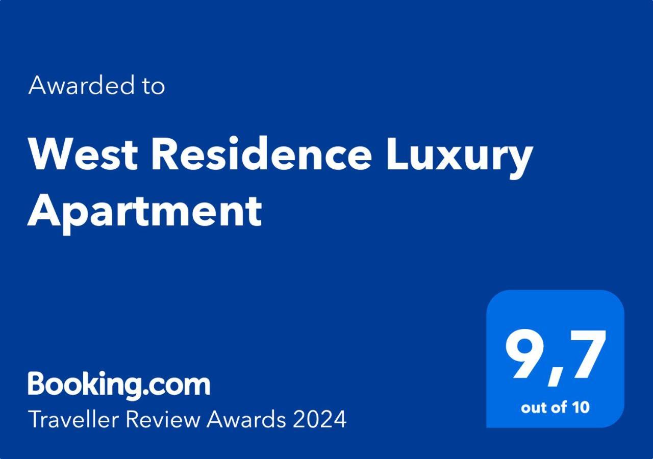 West Residence Luxury Apartment- Parking In Garage Zagreb Exteriör bild